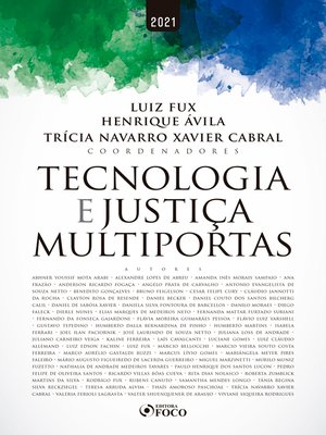 cover image of Tecnologia e Justiça Multiportas